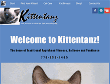 Tablet Screenshot of kittentanz.com